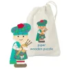 Bagpiper Mini Wooden Puzzle
