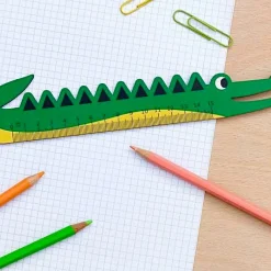 Crocodile Wooden Ruler