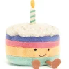 Jellycat Amuseable Rainbow Birthday Cake Large