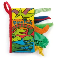 Jellycat Dino Tails Soft Book