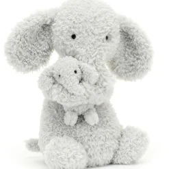 Jellycat Huddles Grey Elephant