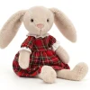 Jellycat Lottie Bunny Tartan