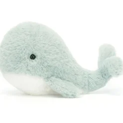 Jellycat Wavelly Whale Grey