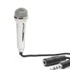 Mini Karaoke Silver Microphone