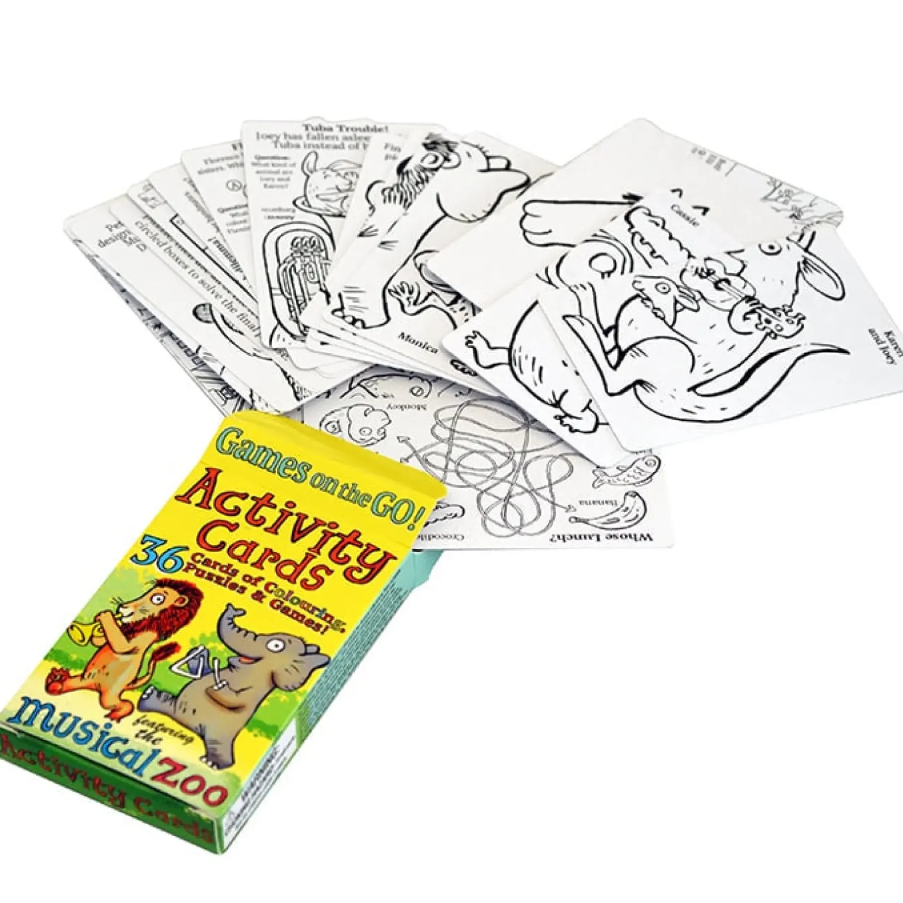 Musical Zoo Activity Cards